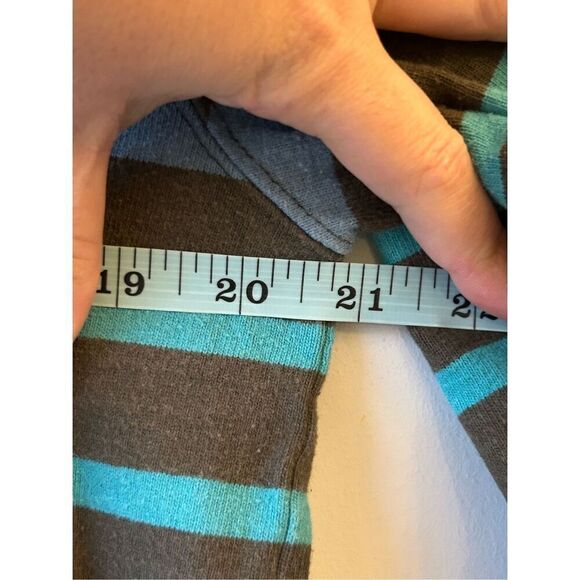 L.L. Bean Vintage Striped Rugby Shirt 90's size S Preppy - Picture 6 of 9